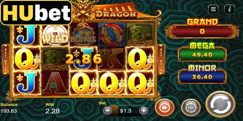 Hệ thống biểu tượng trong game mang đậm màu sắc tài lộc